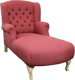 Landhaus Ohrensessel Longchair RELAX Microfaser