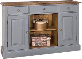 Landhaus Sideboard - Eichenplatte