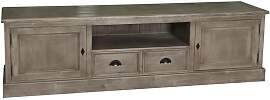 Landhaus TV-Sideboard tief gebürstet