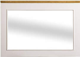 Landhaus Wandspiegel mit Holzrahmen shabby chic /