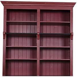 Landhausaufsatz für massive Basis-Kommode natur