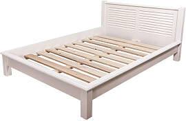 Landhausbett Kiel (90x200 cm) natur (unlackiert)