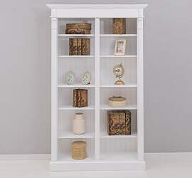 Landhausstil Bücherregal Salzburg, weiß