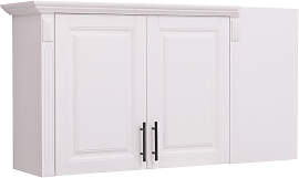 Landhausstil Küchen-Eckoberschrank zweitürig