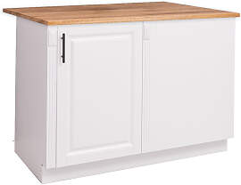 Landhausstil Küchen-Eckunterschrank links -