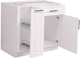 Landhausstil Küchenunterschrank mit Ausziehregal