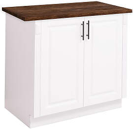 Landhausstil Spülenunterschrank - Kiefernplatte