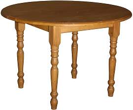 Landhaustisch zum Ausziehen - Eichenplatte lackiert