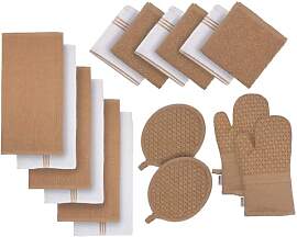 LANE LINEN 16-teiliges Geschirrtücher-Set – 100 