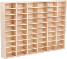 Laneryin Setzkasten Holz Sammlervitrine für