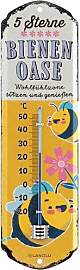 LANOLU Thermometer Bienen-Oase außen vintage