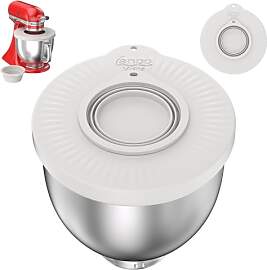 LanpoVista 2-in-1 Silikon Rührschüssel mit