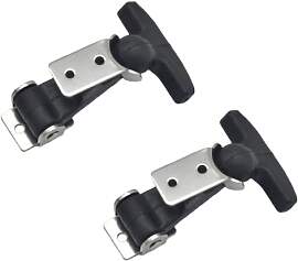 Lansls 2 Stück Haubenhalter Gummi,