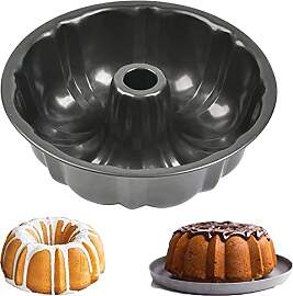 LANYOTA Classic Gugelhupfform Black 24cm/9.6in – 