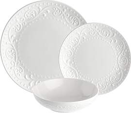 LA PORCELLANA WEISS - Set mit 18 Tellern Träumer