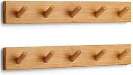 LARHN Garderobenhaken Holz (2 Stück) -