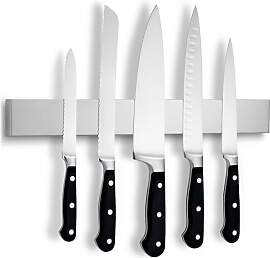 LARHN Magnetleiste Messer aus Edelstahl, 40 cm -