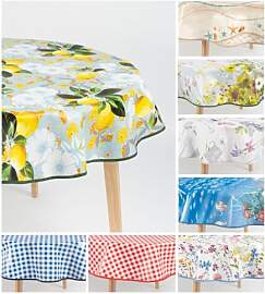 laro Rund 140 cm Wachstuchtischdecke Tischdecke
