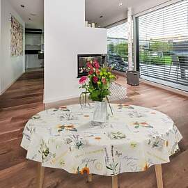 laro runde 140 cm wachstuchtischdecke