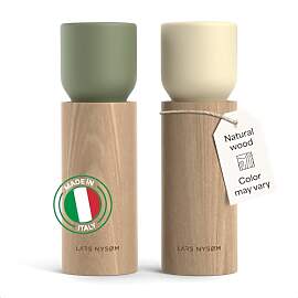 LARS NYSØM Salz und Pfeffermühle Holz Set -