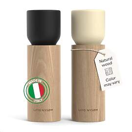 LARS NYSØM Salz und Pfeffermühle Holz Set -