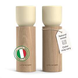 LARS NYSØM Salz und Pfeffermühle Holz Set -