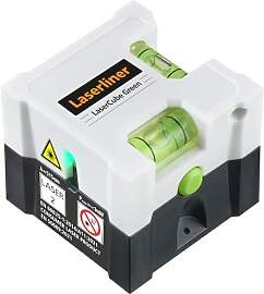 Laserliner LaserCube Green, handlicher Linienlaser 