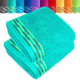 Lashuma 2er Frottee Handtücher Set 50x100 cm