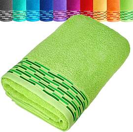 Lashuma Bade Strandtuch groß Apfel – Grün,