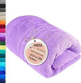 Lashuma großes Badetuch - Duschhandtuch 70x140