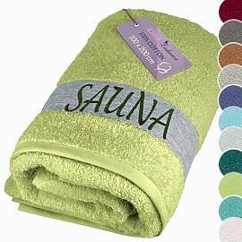 Lashuma Saunahandtuch 100x200 cm, großes XXL