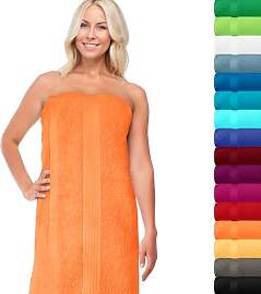 Lashuma Saunahandtuch 85x220 cm Blut Orange, Linz