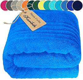 Lashuma Saunahandtuch groß Blau - Karibik, London 