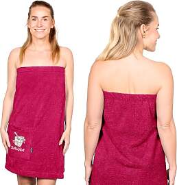 Lashuma Saunakilt Dame L - XXL, Lillby Frottee