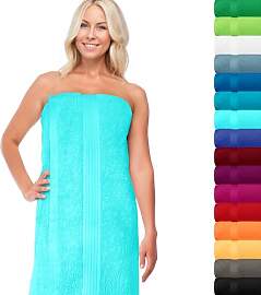 Lashuma Saunatuch 85x220 cm Türkis, Linz XXL