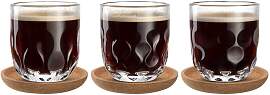 Latte-Macchiato-Glas LEONARDO "Kaffee-Set mit 