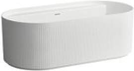 LAUFEN Sonar freistehende Oval-Badewanne