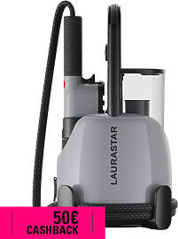 LAURASTAR IZZI Hygiene Steamer Farbe Grau