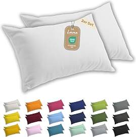 Lavea® 2er Set Kissenbezug 50x70, Kissenhülle
