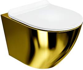 LAVITA Wand-WC Sofi Slim Gold/White Hänge
