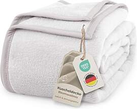 LAYNENBURG Premium Baumwolldecke 150x200 cm -