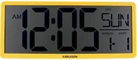 lcd-wanduhr Karlsson Retro
