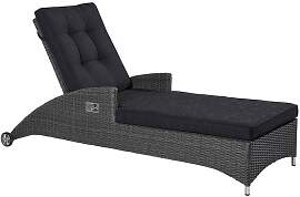 LC Garden Barcelona Gartenliege Aluminium/Geflecht