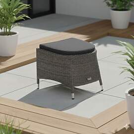 LC Garden Barcelona Loungehocker Geflecht/Polyester