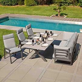 LC Garden Bondino Gartenmöbel-Set L verstellbar