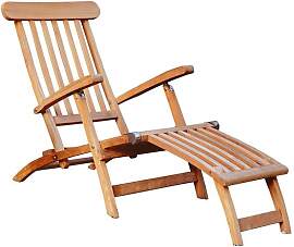 LC Garden Kampen Deckchair verstellbar Teak