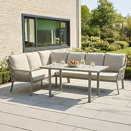 LC Garden Sofano Dininglounge Aluminium/Rope/Olefin