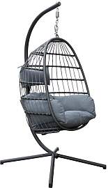 LC Garden Sunai Hängesessel Stahl/Rope/Polyester