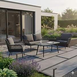 LC Garden Sunera Loungeset inkl. Loungetisch