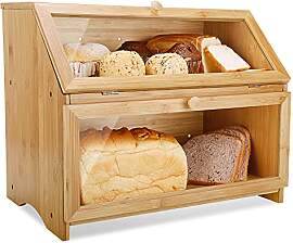 Leader Accessories Bambus Brotkasten 2 Etagen